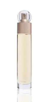 Perry Ellis 360 para mujeres, frasco elegante que sugiere un aroma fresco durante todo el día