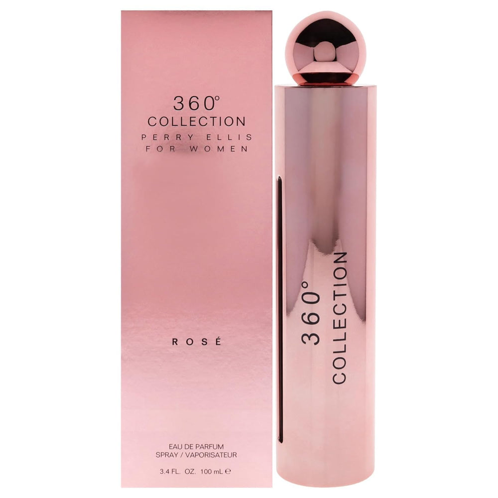Perry Ellis 360 Rose, frasco elegante para uso diario.