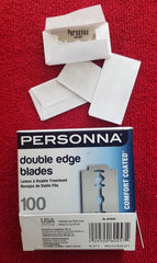 Personna, hoja envuelta individualmente para higiene y manejo seguro.