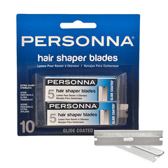 Personna hojas para recorte de cabello, corte preciso para delinear con suavidad.