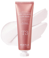 PESTLO Baby Collagen Glow Mask envase elegante para piel radiante