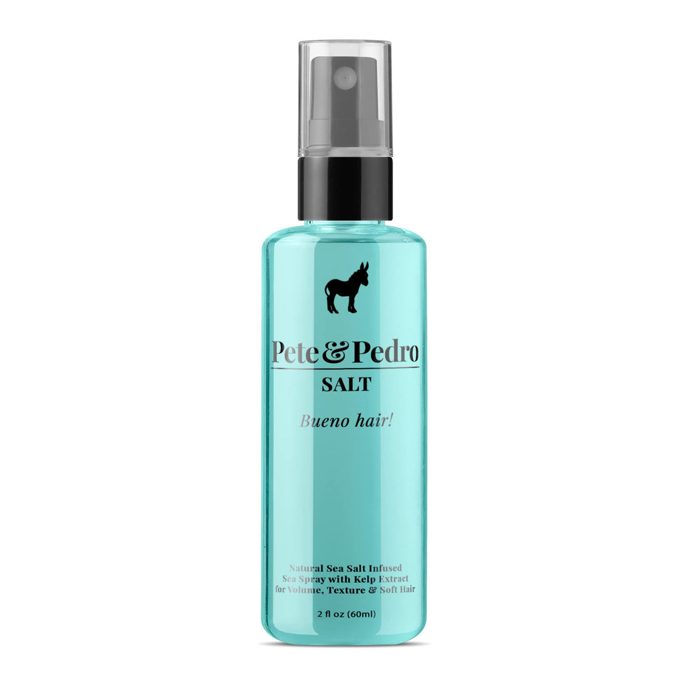Pete et Pedro SALT brume volume pour cheveux, texture naturelle.