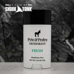 Pete & Pedro Fresh desodorante sin aluminio para piel sensible