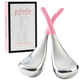 pfefe Cryo Sticks rostro: masaje frío mejora absorción y tono.