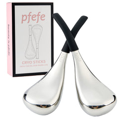 pfefe globos de hielo faciales para piel fresca y tono uniforme