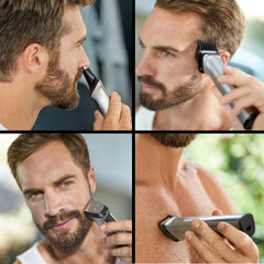 Philips Multi Groomer 8000, guardas barba para varios largos.