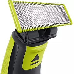 Philips OneBlade compatible con todos los mangos para uso versátil.
