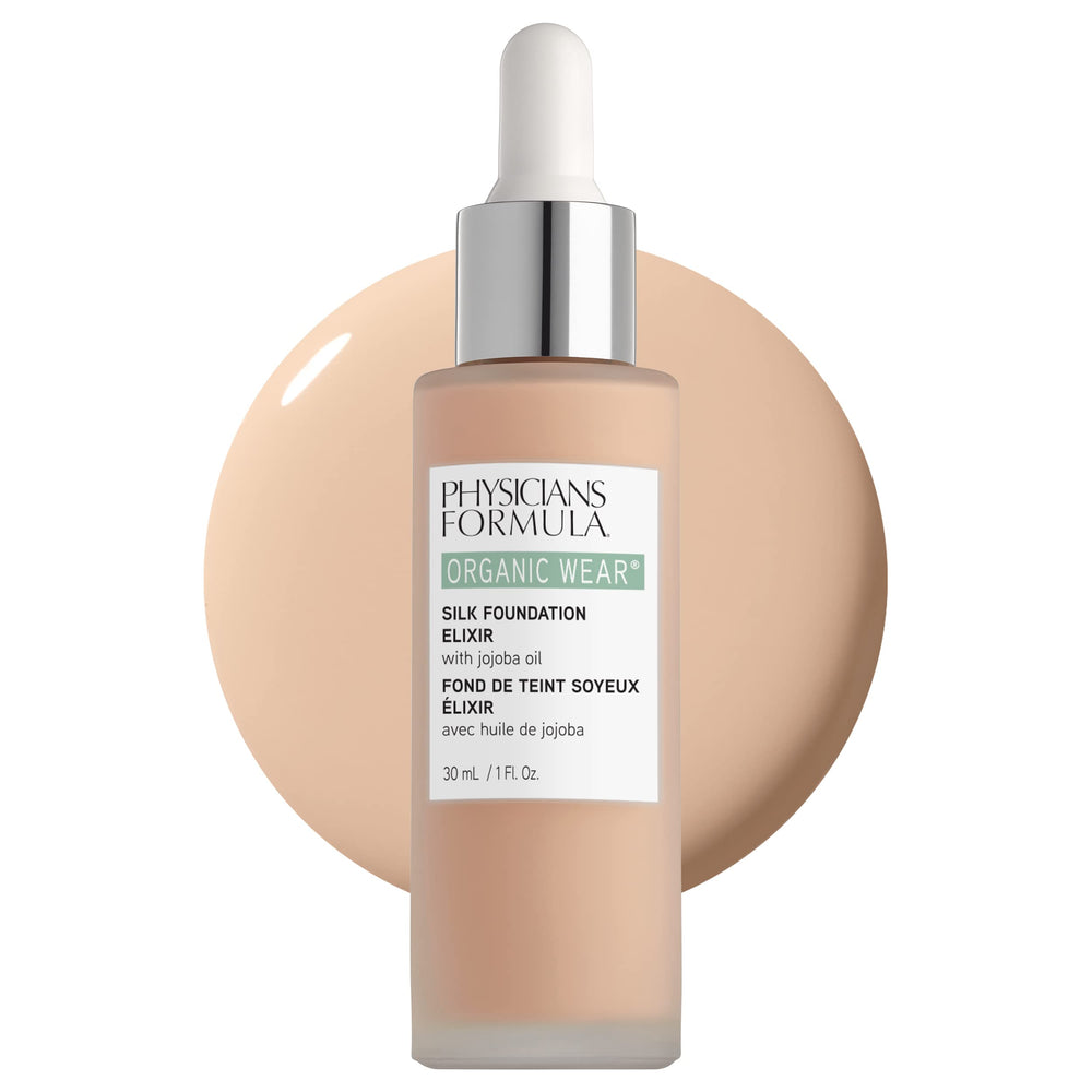 Elixir de Physicians Formula en envase 01 Fair para aplicación suave y uniforme.