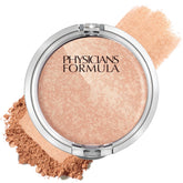 Polvo mineral sin talco de Physicians Formula, cobertura ligera para piel sensible.