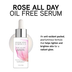 Physicians Formula Rosé All Day Serum, textura perlada dejando brillo suave