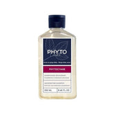 PHYTO PHYTOCYANE botella de champú; cuidado suave para el cuero cabelludo.