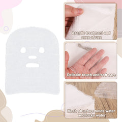 Gasa facial Picidae textura suave para aplicar cosméticos.