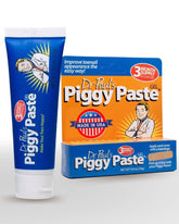 Dr. Paul's Piggy Paste Gel, frente del producto, inicia el cuidado suave de uñas.