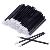 Pimoys brochas labios desechables, 200 piezas, para higiene en cada aplicación de labial.