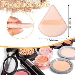 Pimoys Puff lado redondo para base con acabado natural y uniforme