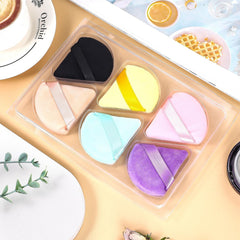 Pimoys Puff lado triangular para contorno y ojos con precisión
