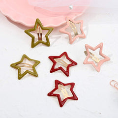 PINKSEE pinzas tamaño 4 cm, perfectas para peinados rápidos.