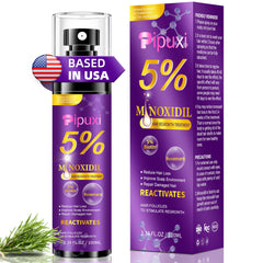 Pipuxi Minoxidil botella con aplicador para crecimiento capilar