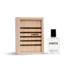PIRETTE fragancia roll-on playa coco: aroma fresco para uso diario en cuello.