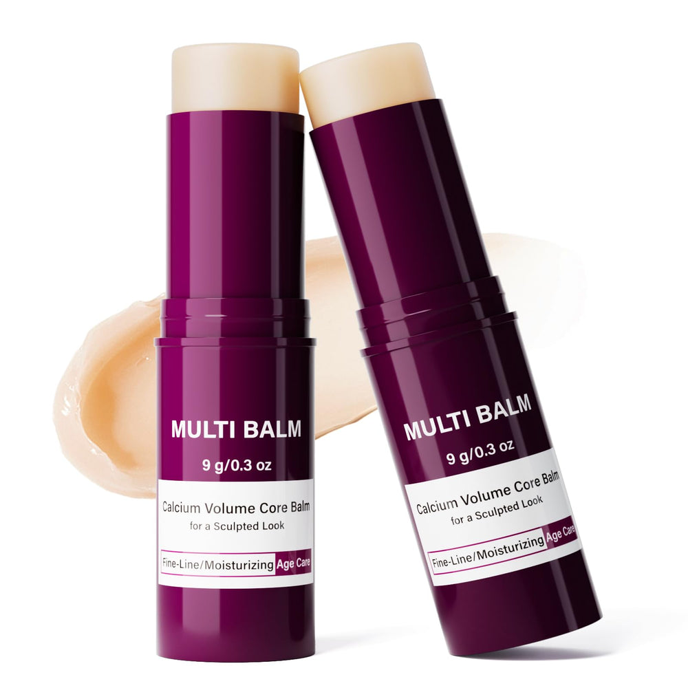 PIVETOS bálsamo calcio-barra: aplicación suave para rostro y ojos, hidratación duradera.