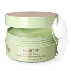 Pixi FortifEYE parches ojos hidrogel cubren la zona inferior para hidratación suave.