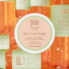 Pixi Glow Tonic para llevar, aloe y ginseng para calma.