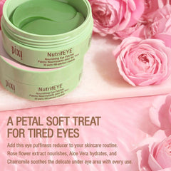 Textura hidrogel de Pixi NutrifEYE para refrescar los ojos