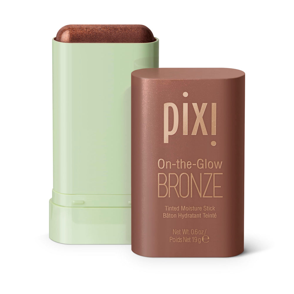 Pixi On-the-Glow Bronze BeachGlow, aplicación suave en mejillas para un brillo natural
