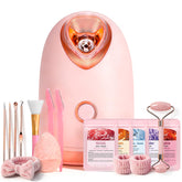 Pjordo conjunto vaporizador facial para limpieza profunda en casa.