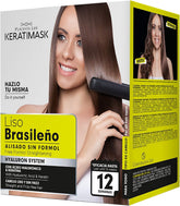 PLACENTA LIFE KERATIMASK alisado brasileño en casa para cabello lacio y suave