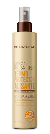 Protector térmico Lisso Keratina de Placenta Life en botella de 250 ml para cabello suave