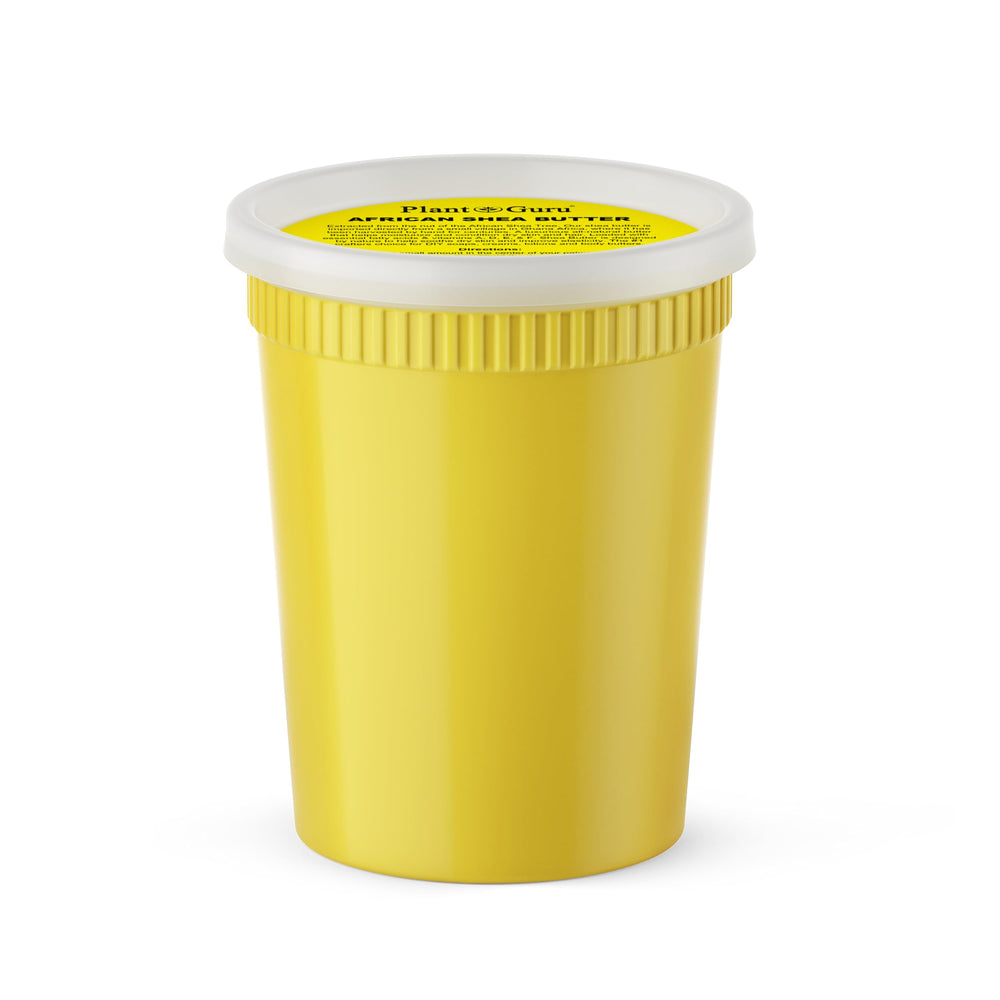 Plant Guru manteca karité cruda 32oz, hidratación profunda para piel
