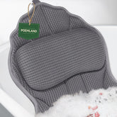 Poemland almohada de baño en malla 4D, confort superior para la cabeza
