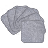 POLYTE toallitas desmaquillante de microfibra 8x8, desmaquilla con agua sin irritar la piel.