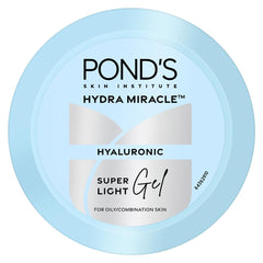 Pond's Super Light Gel: envase cercano para uso diario y fácil manejo.