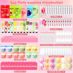 Ponhey spa kit under-eye patches refresh eyes during a sleepover spa night