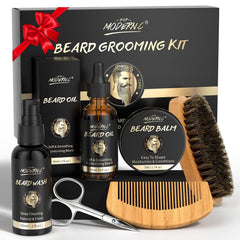 POP MODERN.C kit cuidado barba: lavado-barba limpia y humecta para un aspecto saludable