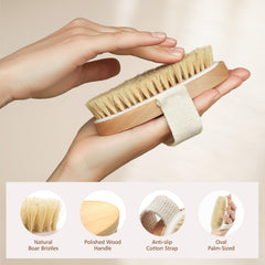 POPCHOSE mango de madera ergonómico para un agarre cómodo durante el cepillado