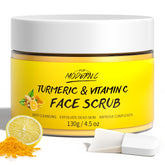 POP MODERN.C Scrub facial frasco, textura cremosa, exfoliación suave para la piel.