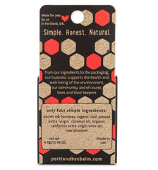 Portland Bee Balm cera de abejas natural hidrata labios