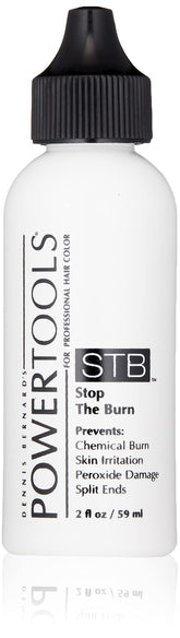 POWERTOOLS STB, botella de 2 onzas para mezclar en tinte, reduce irritación del cuero cabelludo.