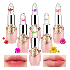 PPPanYiDi labial gelatina con flor muestra hidratación duradera para labios suaves