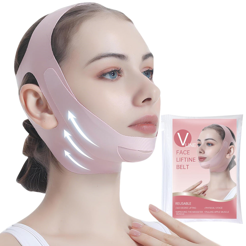 PRAVETTE Cinturón de levantamiento facial: definición de mandíbula para perfil en V