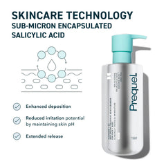Prequel Skin Gleanser SA, 1% ácido salicílico para control suave de impurezas.