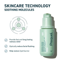 Prequel Skin Redness Reform: envase de 1 oz, ideal para retoques diarios.