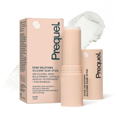 Prequel Skin Scar Solutions: aplicación precisa para zonas afectadas, mantiene hidratación y barrera protectora.