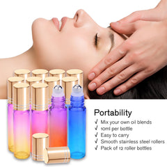 PrettyCare rodillo de acero inoxidable, giro suave y duradero.