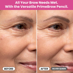 Prime Prometics PrimeBrow Pencil: formule résistante à l'eau et durable.
