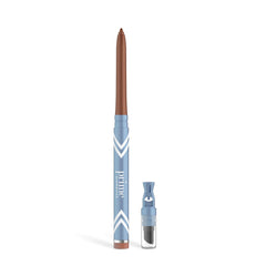 PrimePrometics PrimeEyes Glide Eyeliner emballage élégant, pratique à emporter pour un look rapide.