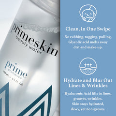 PRIME PROMETICS PrimeSkin Beauty Water cuidado facial ligero que hidrata sin grasa